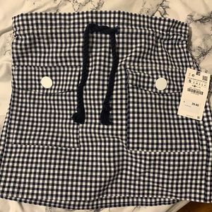 Plaid skirt from Zara